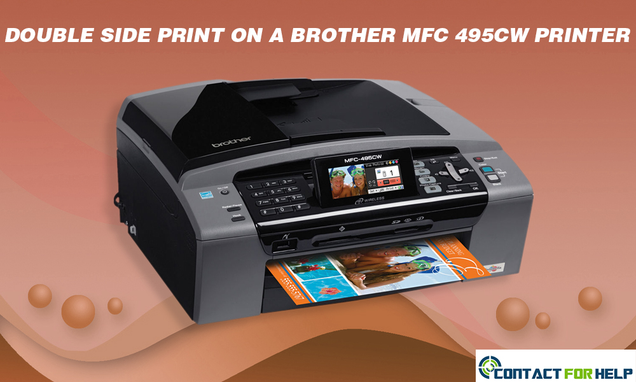 Illustration for article titled How to Double Side Print on a Brother MFC 495CW Printer?